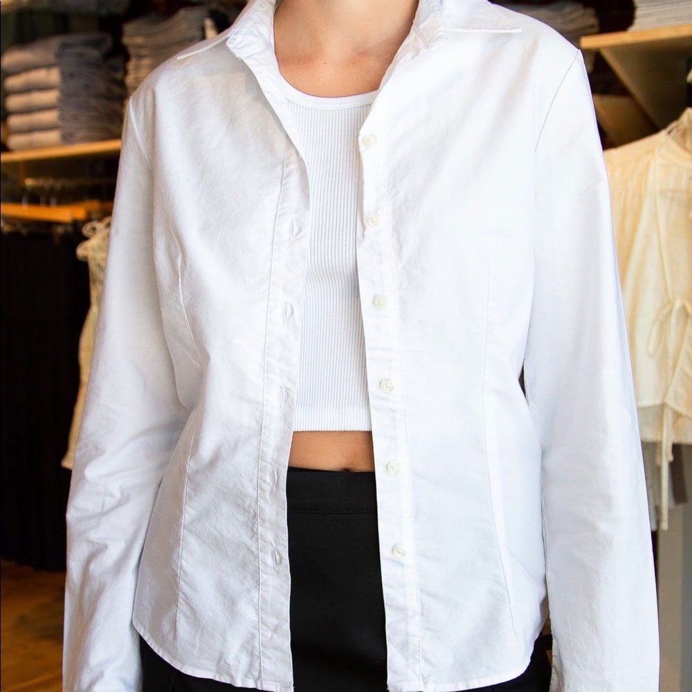 brandy melville monica button up